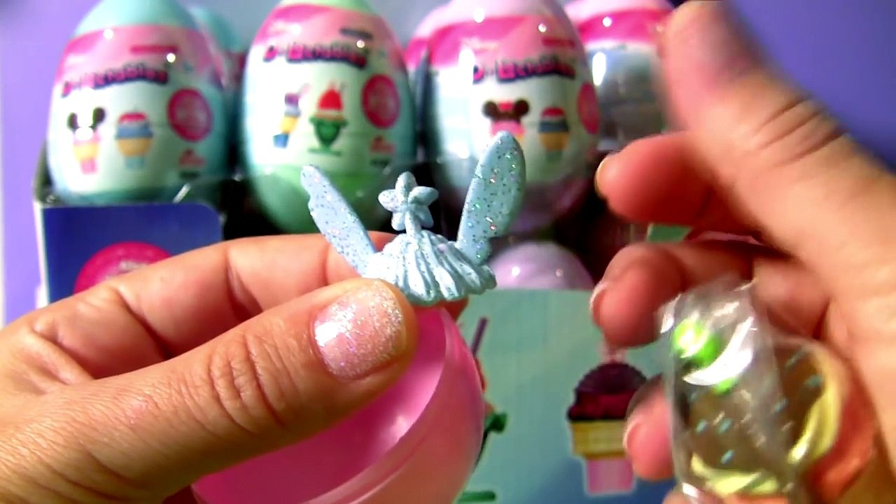DISNEY D-LECTABLES Easter EGGS SURPRISE TOYS 2017 Mystery Ice Cream Disney Toy R