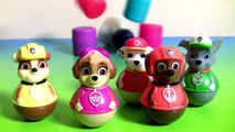 Nickelodeon Paw Patrol Weebles Mashems & Fashems Surprise Weeble Wobble Disney T