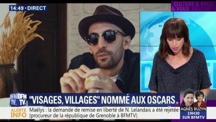 JR et Agnès Varda nommés aux Oscars pour "Visages, Villages"