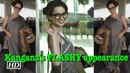 Kangana Ranaut makes a FLASHY appearance