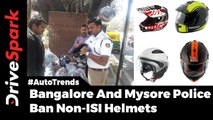 Bangalore Helmet Ban For Non-ISI Models