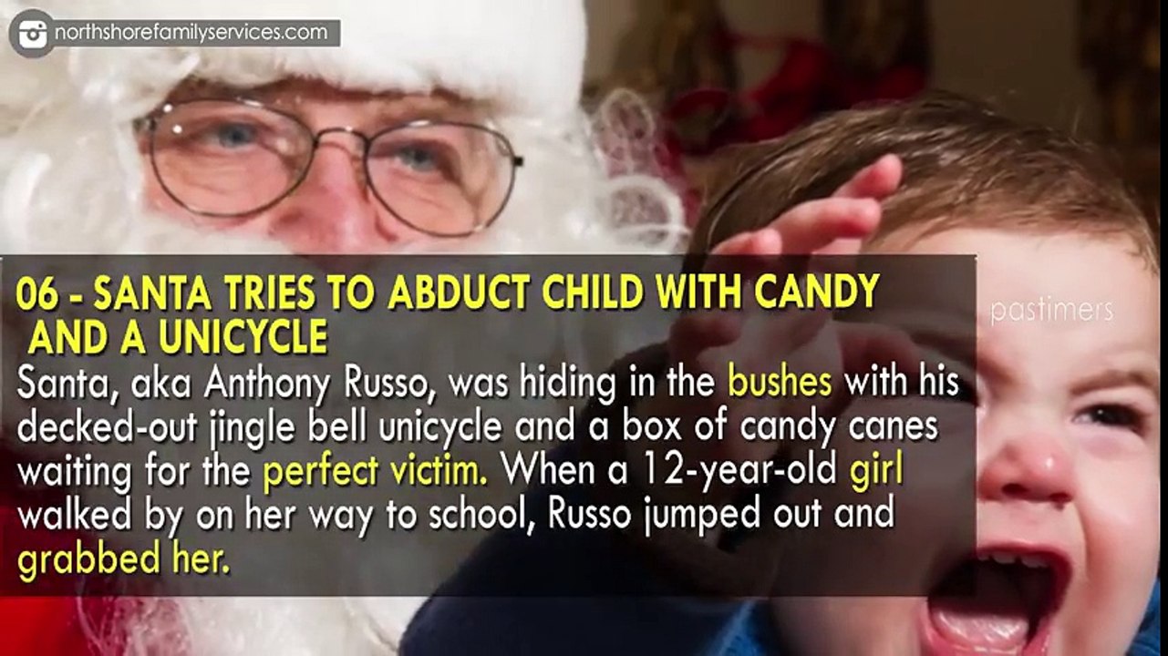 Top 10 Crimes Committed By Santas