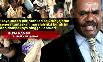 Wabah Campak dan Gizi Buruk di Papua