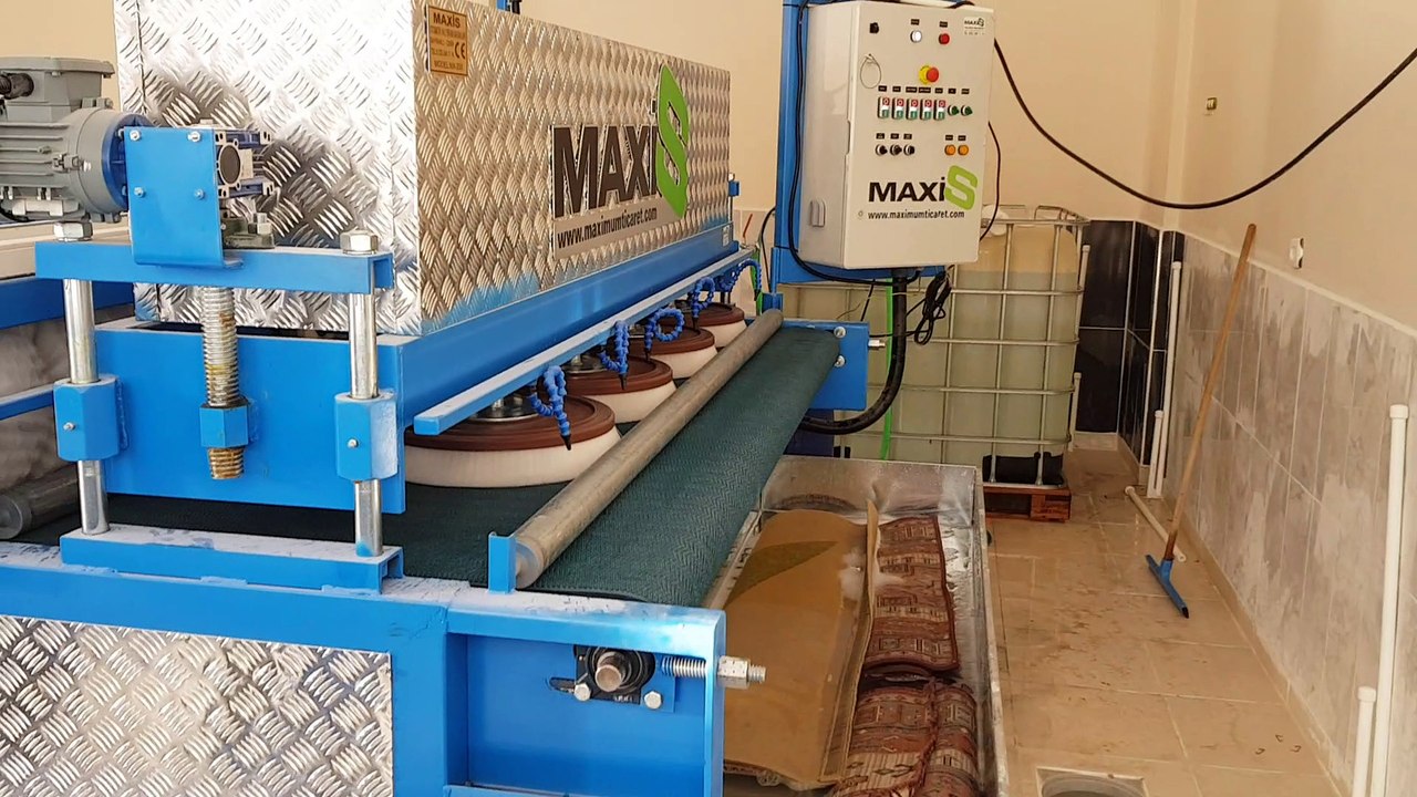 otomatik halı yıkama makinası maxis