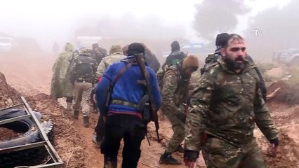 Zeytin Dalı Harekatı - ÖSO güçlerinin intikali - AZEZ