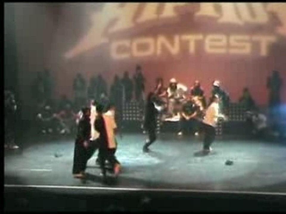 Battle chorégraphique hip hop contest 2007