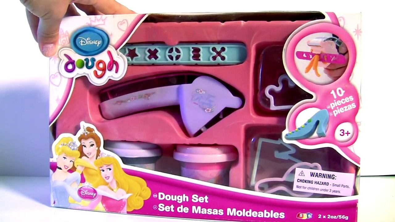 Disney Princess Dough Set Clay Sticks with Princesses Cinderella Belle Aurora Pl