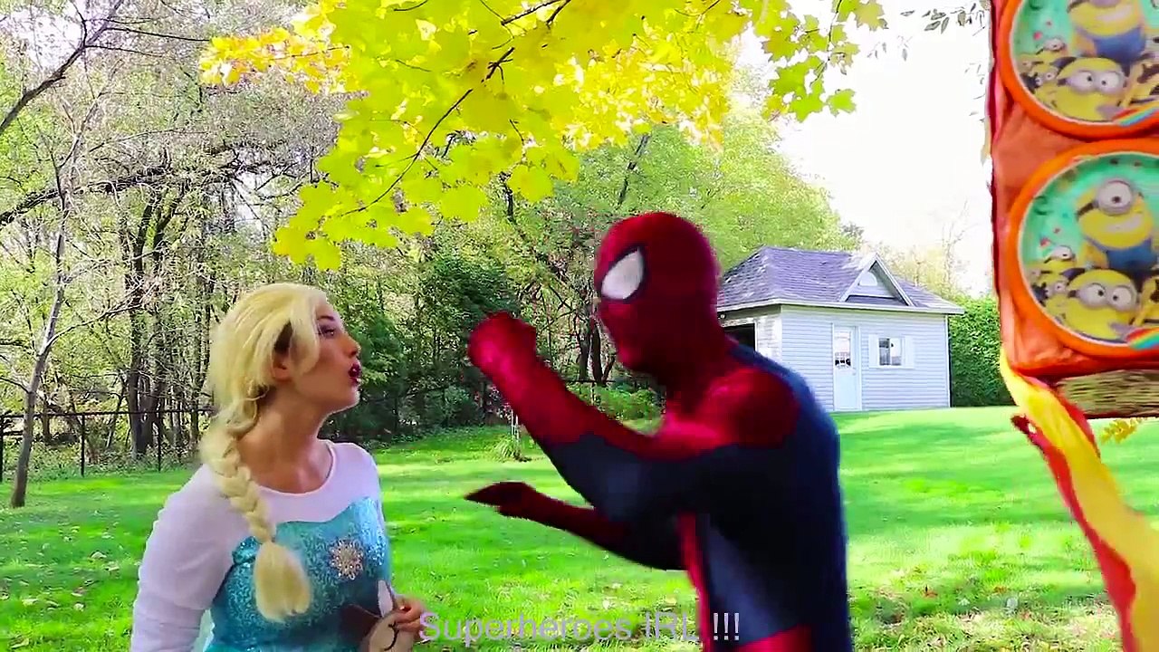 Frozen Elsa BIGGEST GIANT SURPRISE PRESENT w  Spiderman Joker Toys Fun Superhero Movie in real life | Superheroes | Spiderman | Superman | Frozen Elsa | Joker