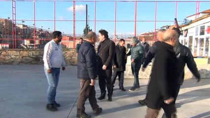 Ayvalık Kaymakamı Görgülüaslan, roman vatandaşlarla buluştu