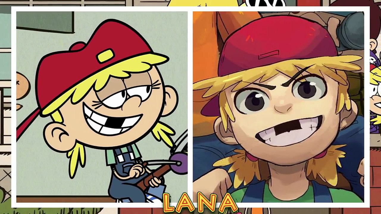 The Loud House Characters as Anime
