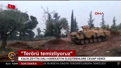 İbrahim Kalın'dan Zeytin Dalı açıklaması