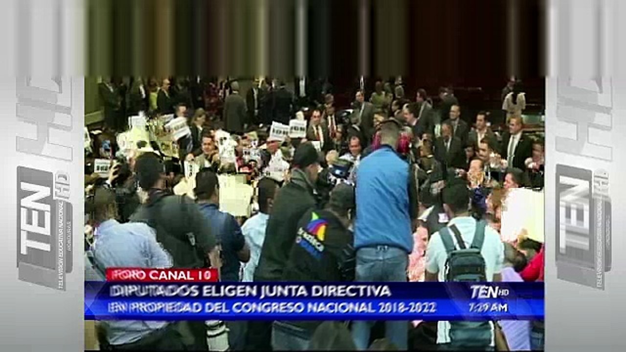 Así fue el zafarrancho en el Congreso Nacional