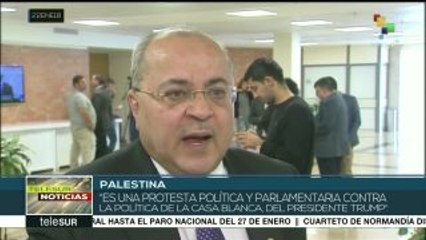 Palestinos interrumpen discurso de Mike Pence en el Parlamento israelí