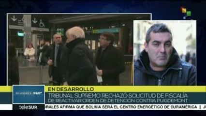 Justicia española rechaza activar euroorden contra Puigdemont