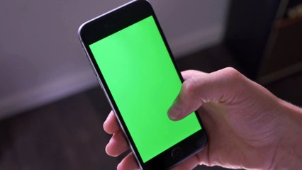 Smartphone Scrolling for Chroma Key