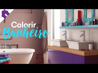 COMO DEIXAR O BANHEIRO MAIS COLORIDO + Adesivos de Azulejo da AdsiveShop
