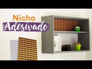 DIY - Nicho de Madeira Adesivado