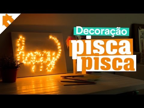 Como Reaproveitar PISCA-PISCA na Decoração - Terça de Casa