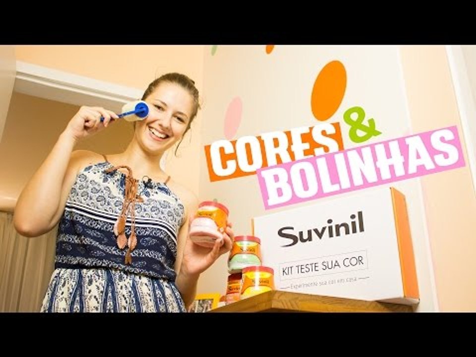 Como Testar CORES + Como Pintar BOLINHAS PERFEITAS (Polka Dots)