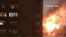 3 Firefighters Injured, Dozens Displaced After Apartment Fire in NYC