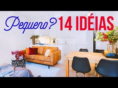 14 IDEIAS PARA SUA CASA PEQUENA: Aproveite melhor os espaços