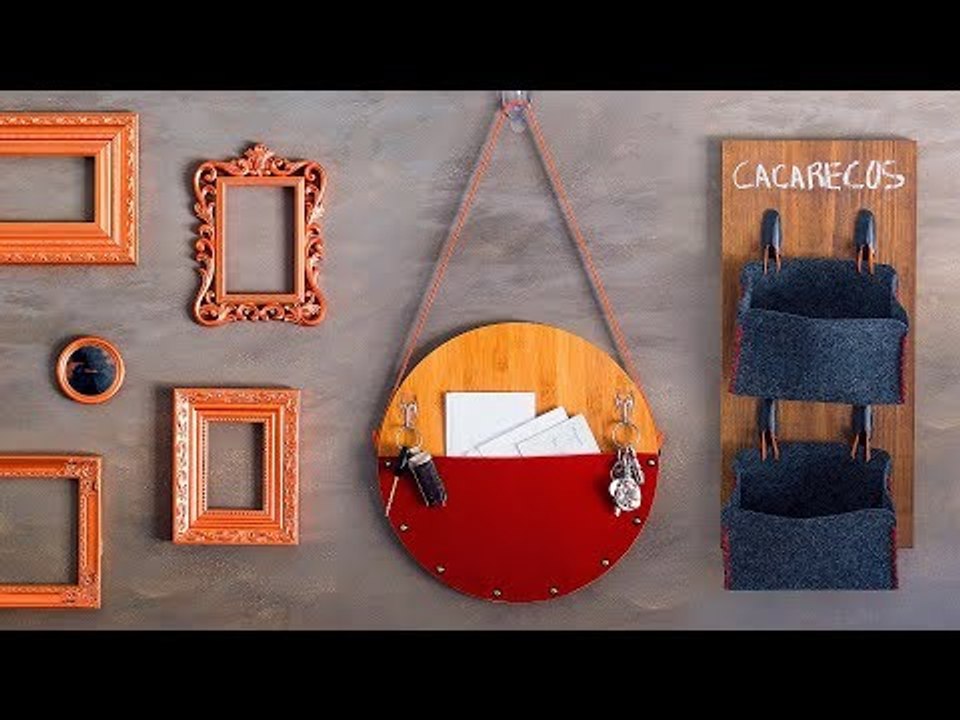 3 DIY para ORGANIZAR e DECORAR a SALA