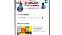 How to check touch screen working properly or not by GeekyRakesh