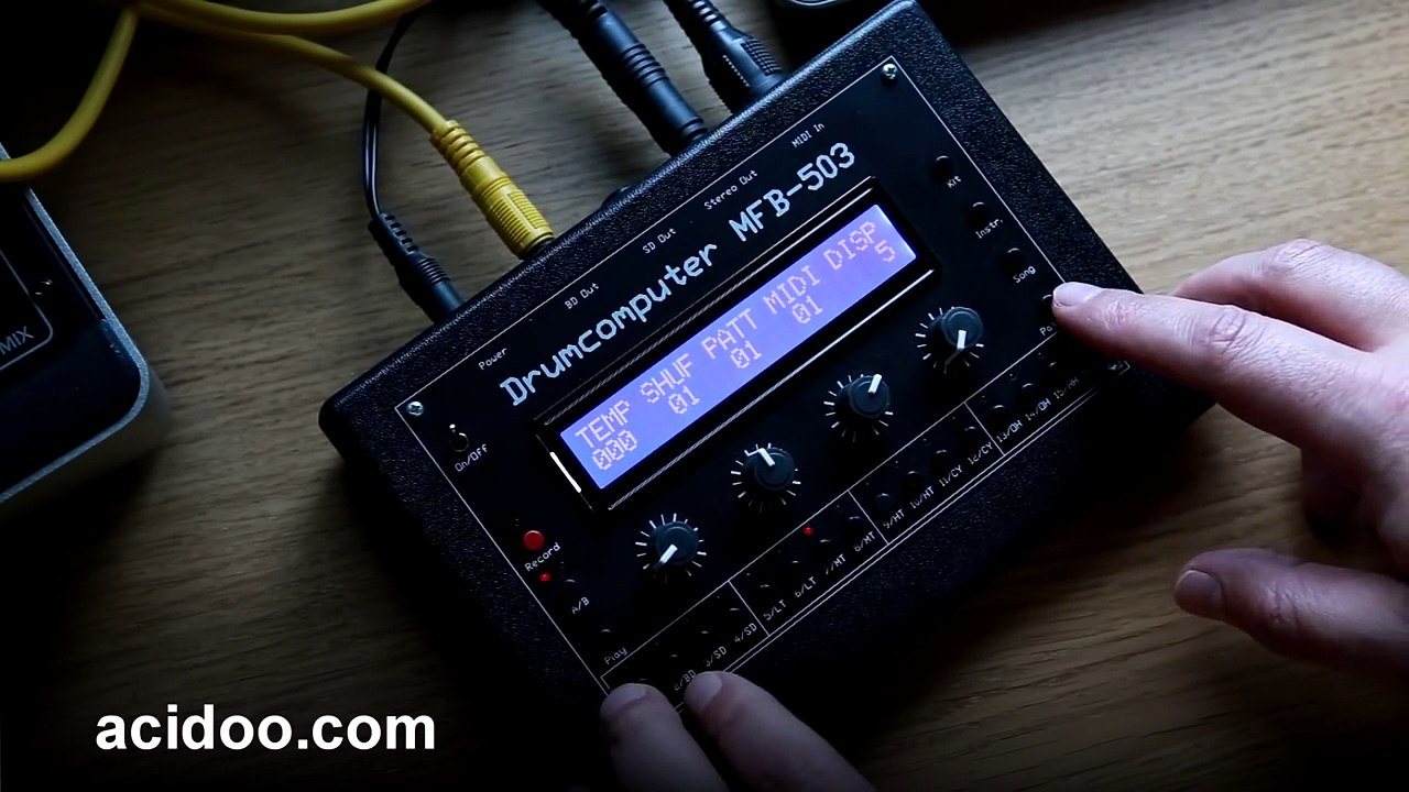 MFB-503 Drumcomputer Sound Demo