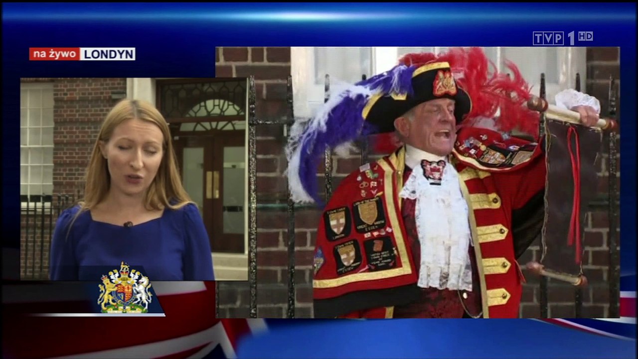 Jedynka - specjalne wydanie Wiadomości z 23.07.2013 r. (narodziny brytyjskiego księcia Jerzego) - część 1 z 2