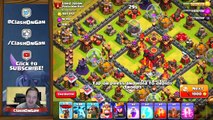 Clash Of Clans PUSH TO TITANS WITH NO CLAN CASTLE TROOPS | HELP! TROPHY DANCE!