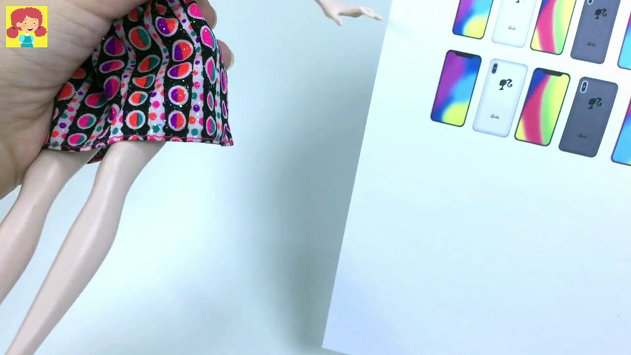 New iPhone X - DIY Miniature Doll Smart Phone - Easy Barbie Doll Crafts