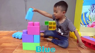 Learn Colors with shapes for kids at Indoor Playground   Learn Colors for Kids Video
