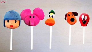Pocoyo Finger Family Lollipop Song Nursery Rhyme