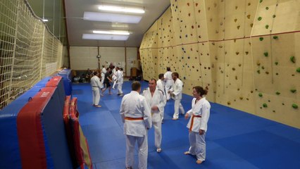 Cours de jujitsu