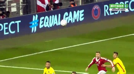 Christian Eriksen (Penalty) Goal HD - Denmark	1-0	Romania 08.10.2017