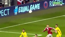 Christian Eriksen (Penalty) Goal HD - Denmark	1-0 Romania