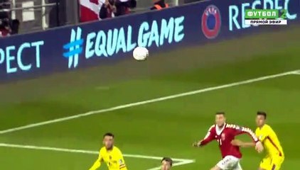 Christian Eriksen (Penalty) Goal HD - Denmark	1-0	Romania 08.10.2017