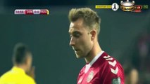 Christian Eriksen Goal - Denmark vs Romania 1-0 08.10.2017