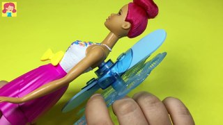 DIY Custom Barbie Doll Makeover - How to Pierce Doll Ears Tutorial - Making Kids Toys