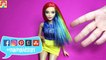 How to Make Fake Barbie Doll Nails - DIY Easy Doll Crafts - Making Kids Toys