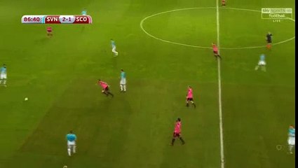Slovenia 2 - 2 Scotland 08/10/2017 Robert Snodgrass  Super Goal 88' World Cup Qualif HD Full Screen .