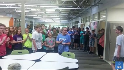 Soldier Dad's Homecoming Surprise Moved Kids To Tears!