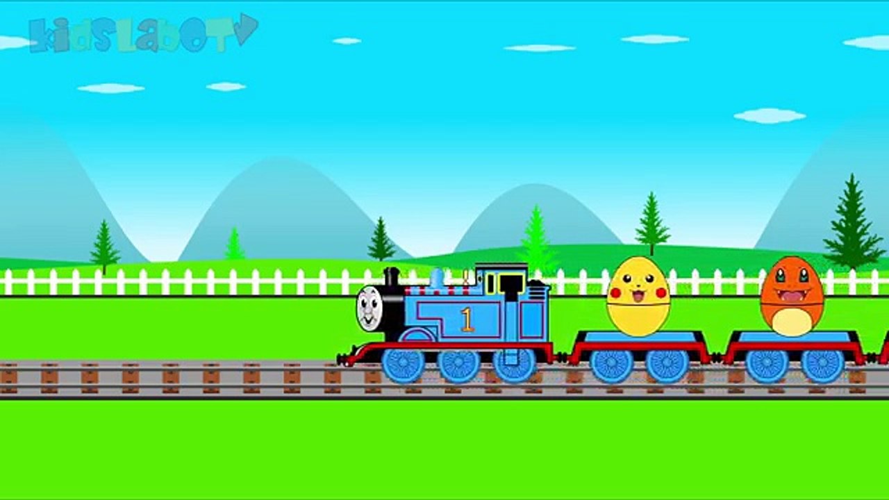 トーマスおもちゃアニメ ポケモン サプライズエッグ 工場 Thomas and Pokemon Surprise Eggs