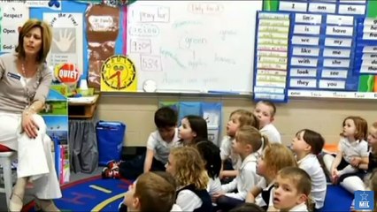 Soldier Gives Kids a SWEET Surprise At School!