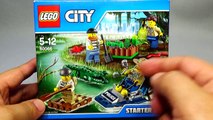 레고 시티 늪지 경찰 스타터 세트 60066 조립 리뷰 Lego City Swamp Police Starter Set Toy Block