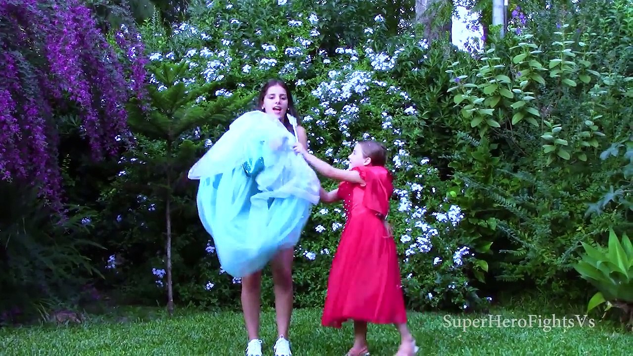 Frozen Elsas Dress is MISSING Spiderman Challenge Spiders Attack vs Masha Superhero