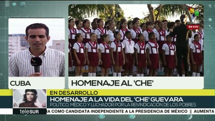 Recuerda vicepresidente cubano el legado del Che Guevara