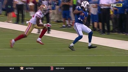 Can't-Miss Play: T.Y. Hilton makes a tip-toe grab down the sidelines