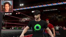 JackSepticEye & Markiplier vs. Anti Septic Eye & Darkiplier | WWE 2K17 | QTR Final [s3e10]