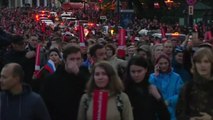 푸틴, 65회 생일에 러시아 전역에서 반대 시위 / YTN